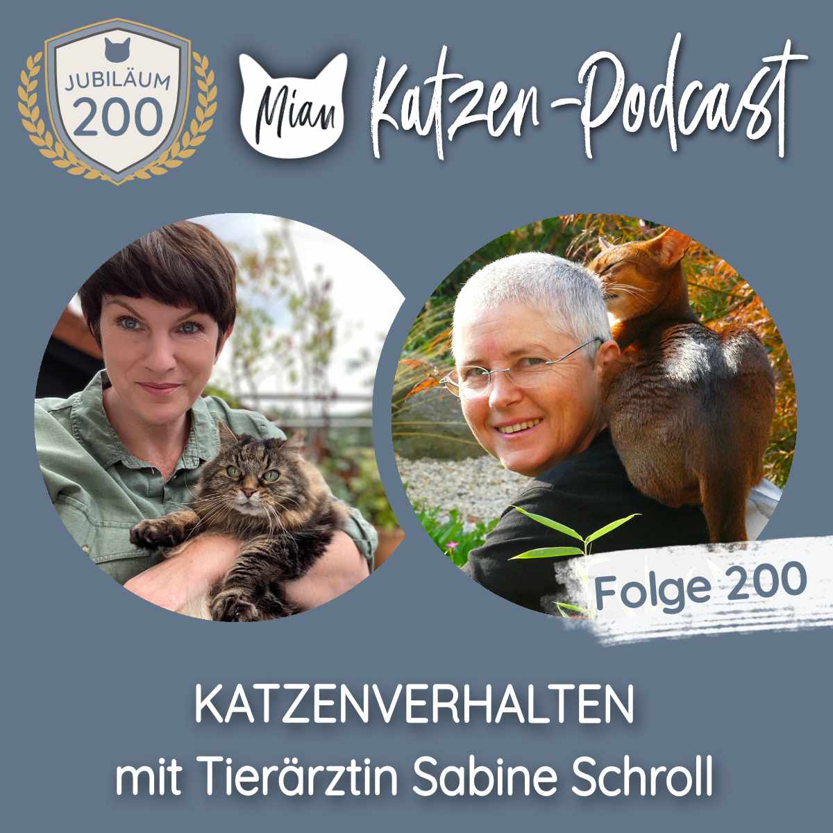Katzenverhalten - Jubiläumsfolge mit Tierärztin Sabine Schroll | MKP200