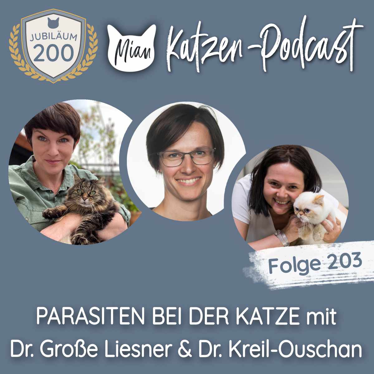 Parasiten bei der Katze mit Dr. Große Liesner & Dr. Kreil Ouschan | MKP203